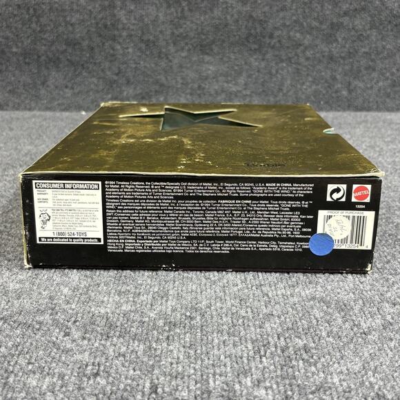 Vintage Barbie Scarlett O'Hara Gone With The Wind Doll 1994 Mattel Hollywood Leg - Picture 13 of 16